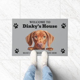 Felpudo Foto de perro de Cute Vizsla