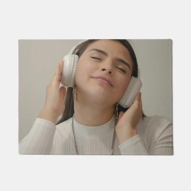 Felpudo Foto personalizado (Anverso)