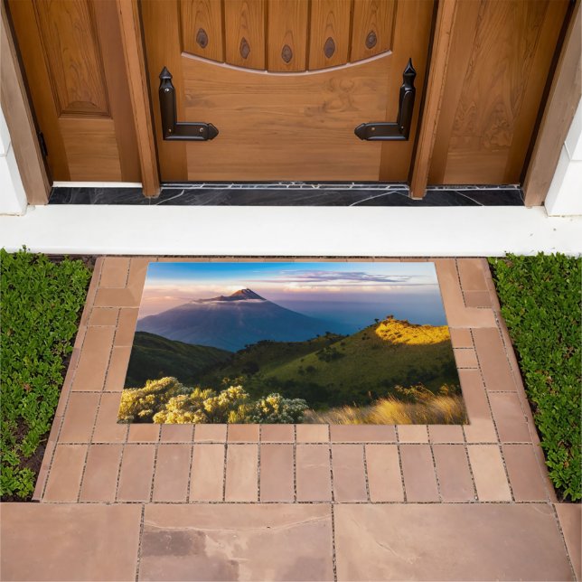 Felpudo Fotografía de montaña (Exterior)