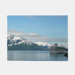 Felpudo Fotografía de viajes de crucero en Alaska