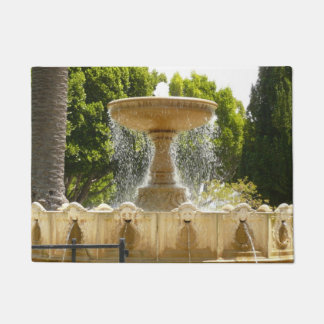 Felpudo Fotografía de viajes de la Fuente de Sausalito Cal
