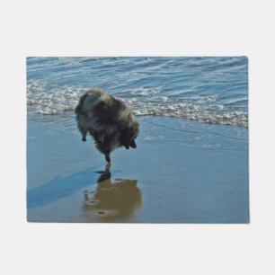 Felpudo Fotografía del Ballet Keeshond - Arte de Perro Ori
