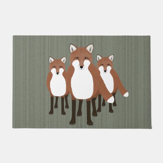 Felpudo Foxy Doormat (Anverso)