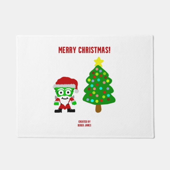 Felpudo FrankenCheese Door Mat navidades (Anverso)
