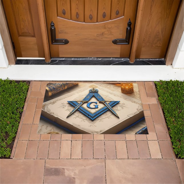 Felpudo Freemason (Exterior)