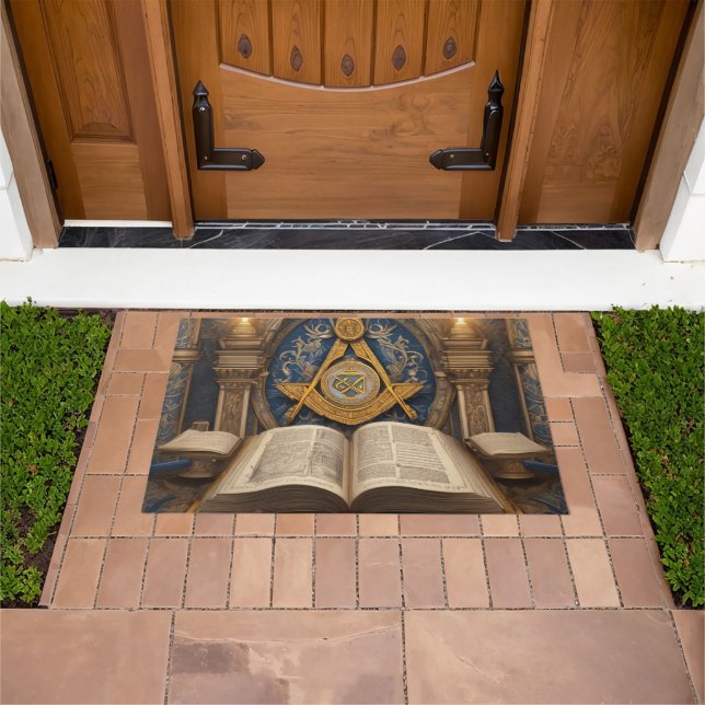 Felpudo Freemason (Exterior)