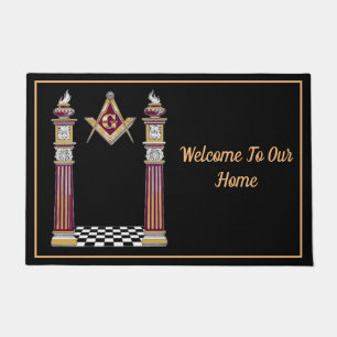 Felpudo Freemason