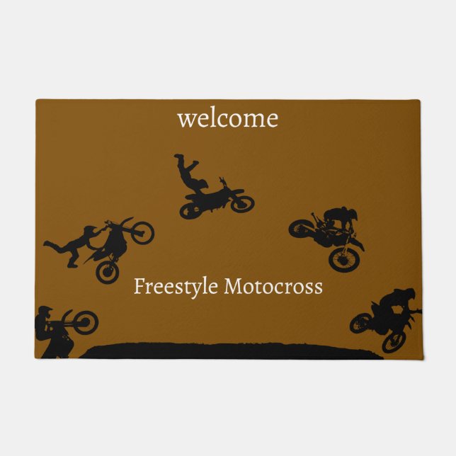 Felpudo Freestyle Motocross (Anverso)