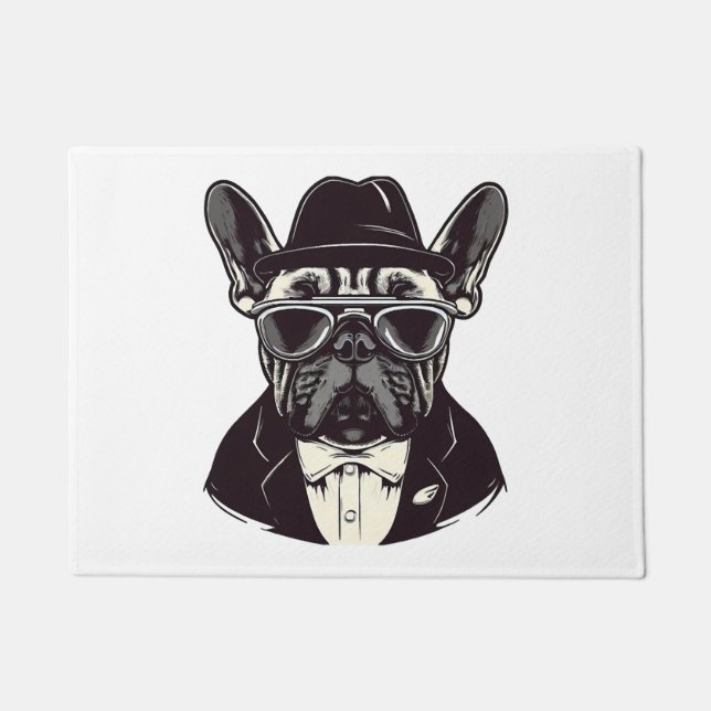 Felpudo Frenchie El Pandillero (Anverso)