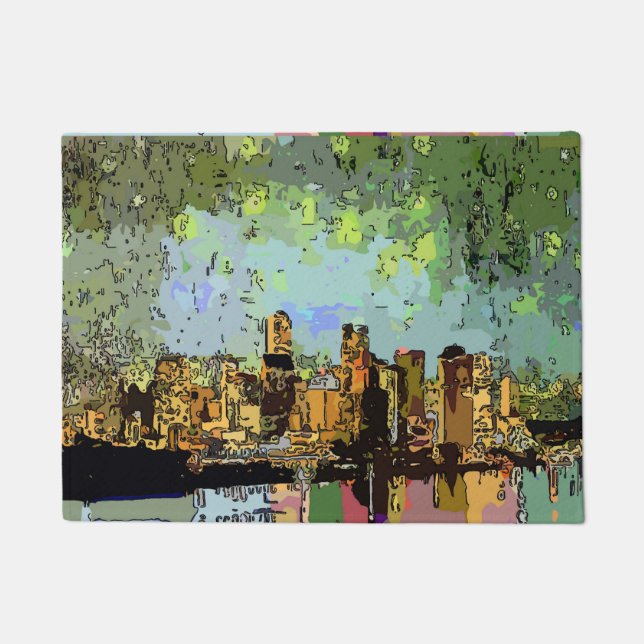 Felpudo Frente del Agua de Nueva Orleans (Anverso)