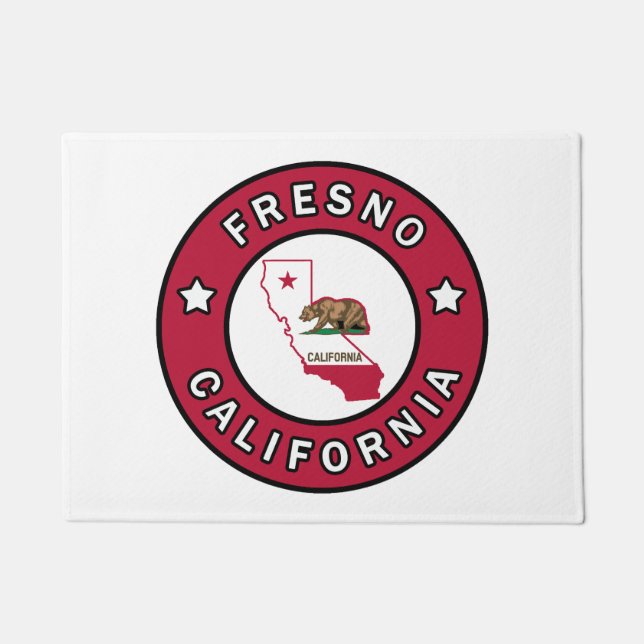 Felpudo Fresno California (Anverso)