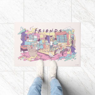 Felpudo FRIENDS™ Apartamento Dibujo Animado