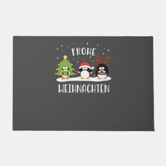 Felpudo Frohe Weihnachten Merry Christmas Lustig Pinguine