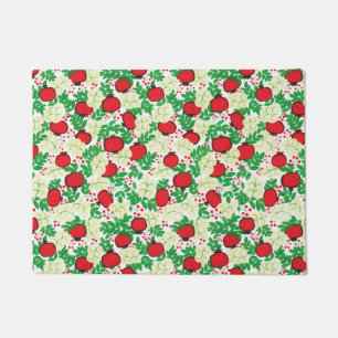 Felpudo Fruta tropical de verano deja natural