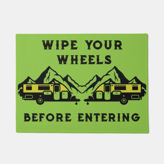 Felpudo Funn Australian Caravanning Front (Anverso)