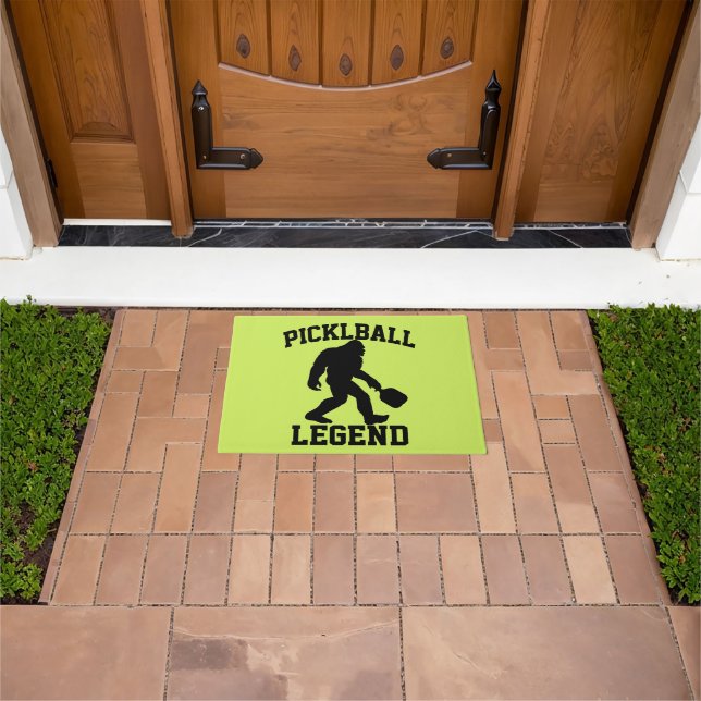 Felpudo Funny Bigfoot Pickleball Legend (Exterior)
