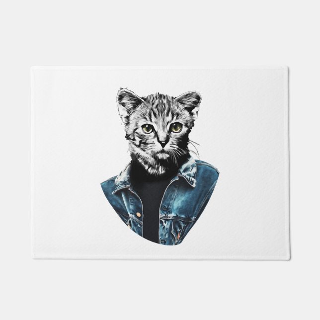 Felpudo Funny Cat      (Anverso)