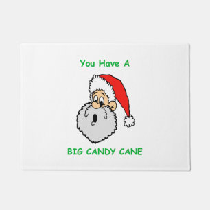 Felpudo Funny Chiste de Santa Claus, festividad de Navidad