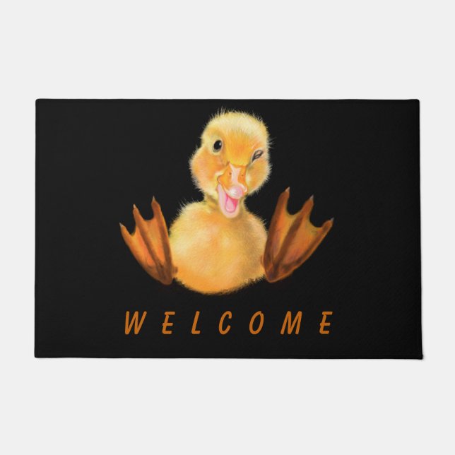 Felpudo Funny Duck Doormat Funny (Anverso)
