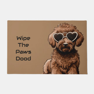Felpudo Funny Goldendoodle Doormat