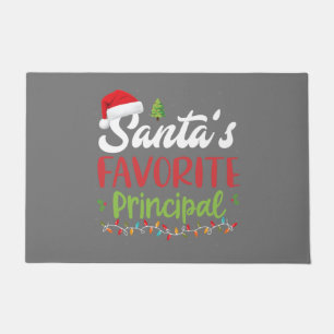 Felpudo Funny Navidades principales favoritos de Santa