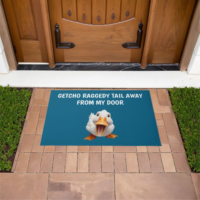 FELPUDO FUNNY PEKIN DUCK DOOR MAT (Exterior)