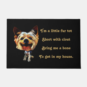 Felpudo Funny Personalizado Yorkshire Terrier Doormat
