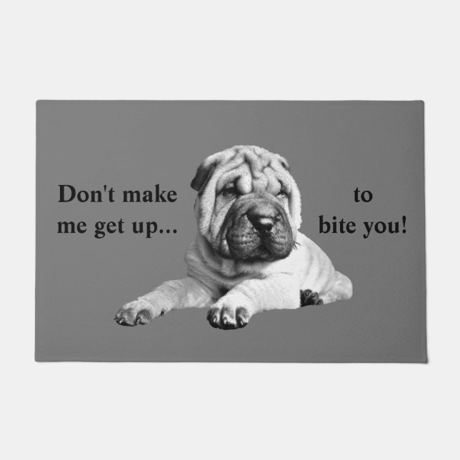 Felpudo Funny Shar Pei Doormat (Anverso)