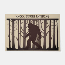 Funny Silueta Bigfoot Sasquatch antes