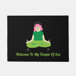 Felpudo Funny Zen Welcome Door Mat
