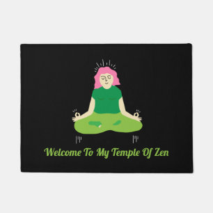 Felpudo Funny Zen Welcome Door Mat