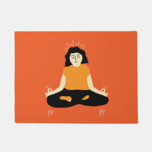 Felpudo Funny Zen Welcome Door Mat