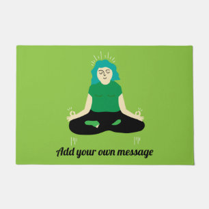 Felpudo Funny Zen Welcome Door Mat