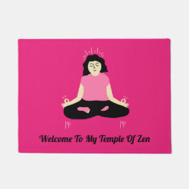 Felpudo Funny Zen Welcome Door Mat