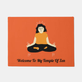 Felpudo Funny Zen Welcome Door Mat