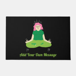 Felpudo Funny Zen Welcome Door Mat