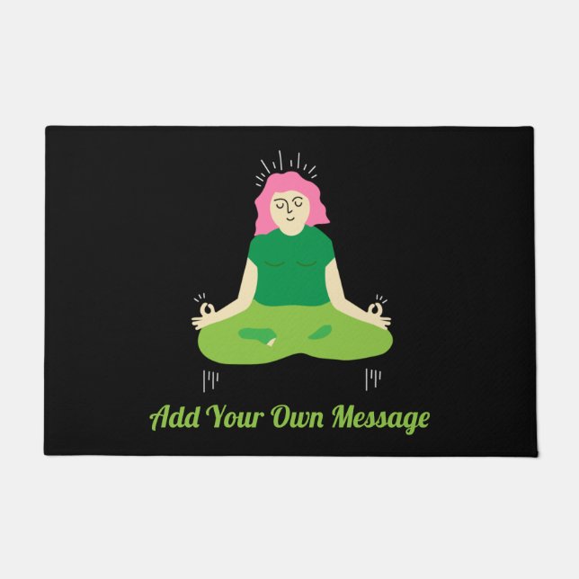 Felpudo Funny Zen Welcome Door Mat (Anverso)