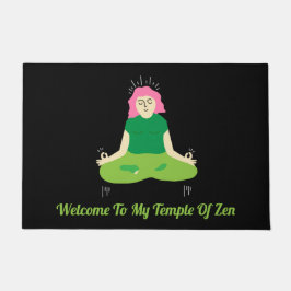 Felpudo Funny Zen Welcome Door Mat