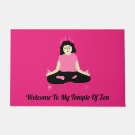 Felpudo Funny Zen Welcome Door Mat