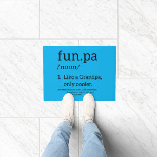 Felpudo Funpa Como Un Abuelo Sólo Cooler