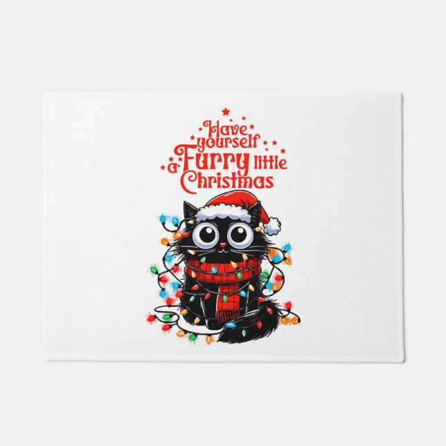 Felpudo Furry Little Navidades (Anverso)