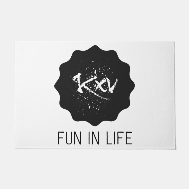 Felpudo Fußmatte Fun in Life  (Anverso)