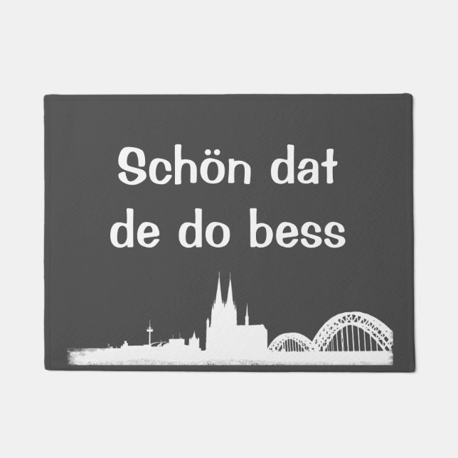 Felpudo Fußmatte Köln (Anverso)