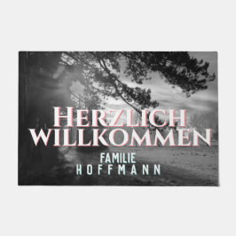Felpudo Fußmatte mit Ihrem Foto und personalisiertem Text