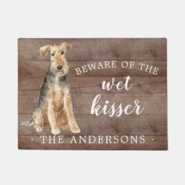 Felpudo Gales Terrier Perro Personalizado Puerta Mat