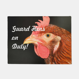Felpudo Gallina seria