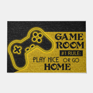 Felpudo Game Room Rules, Best Gift For Gamer