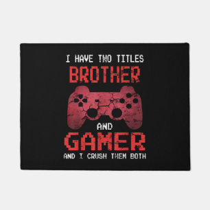Felpudo Gamer Divertido Juegos de Video Antiguos Para Herm