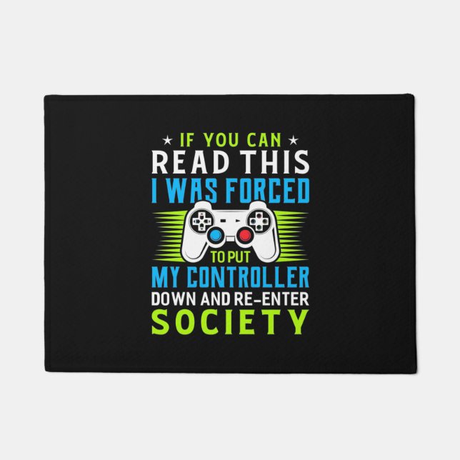 Felpudo Gamer Fue Obligado A Poner Mi Controlador (Anverso)