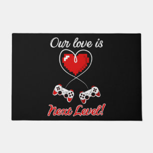 Felpudo Gamer Valentine Doormat
